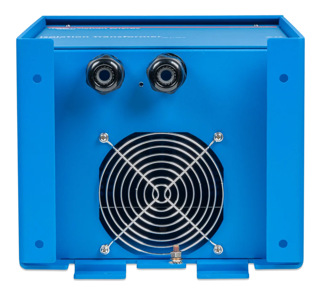 Transformador aislado Victron 7000 W 230 V. Vista inferior