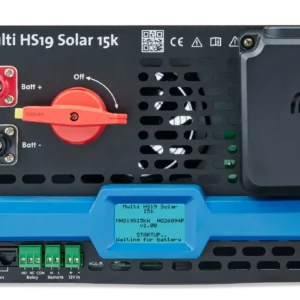 Victron Multi HS19 Solar 15k inversor cargador trifásico de alta tensión vista frontal
